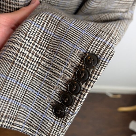 Madewell $238 The Kline Blazer Cooper Plaid Size 10 NS377 - Picture 9 of 14